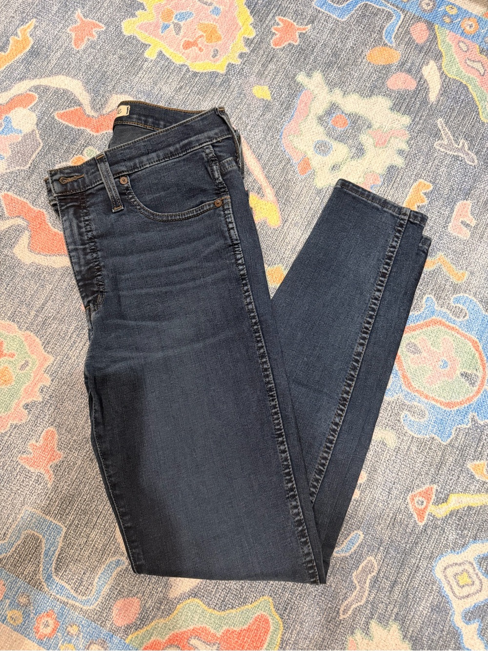 Madewell Dark Indigo Skinny Jeans